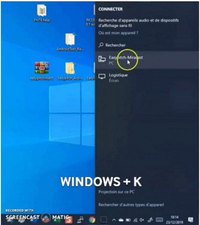 windows +k