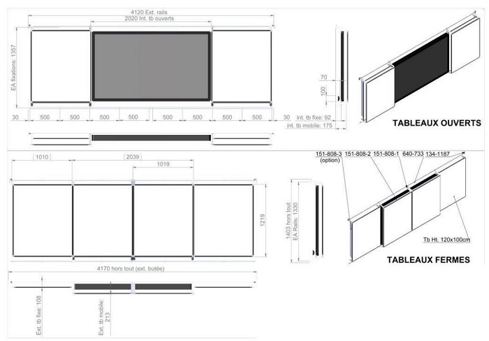 etapes installation tableau flash