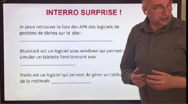 Questions sur l'interrogation surprise