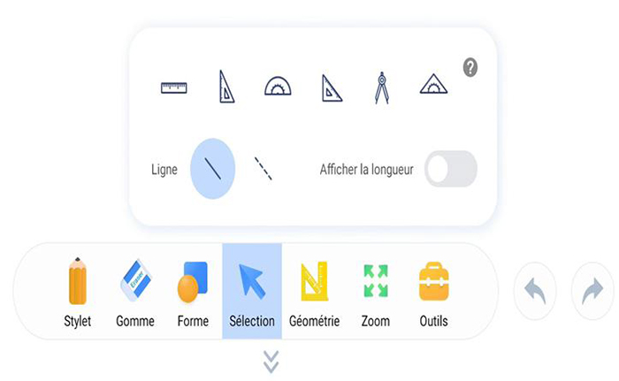 Outils de géométrie pour usage en enseignant et professionnel