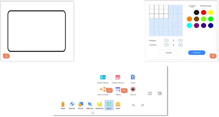 Carte mentale et Tableaux : Outils visuels personnalisés