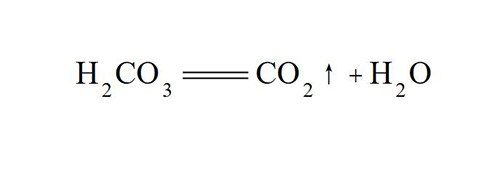 Exemple équation chimique obtenue